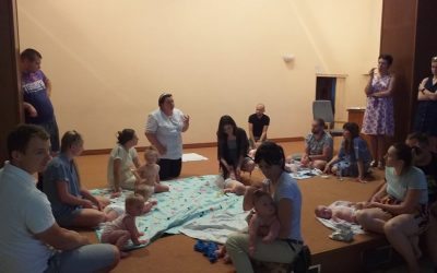 Grupa wsparcia z warsztatami masażu Shantala prowadzonymi przez dr Beatę Głodzik